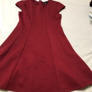 Cute red dress!